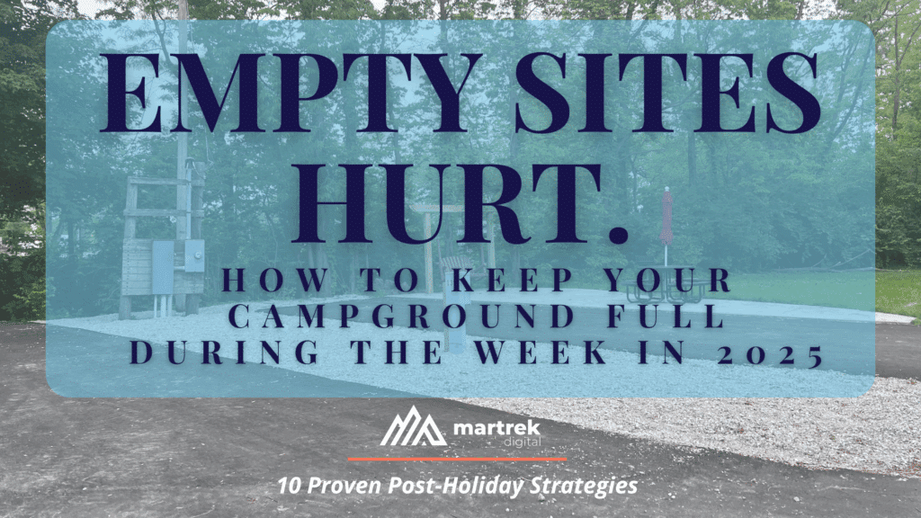 keep your campground full during the week